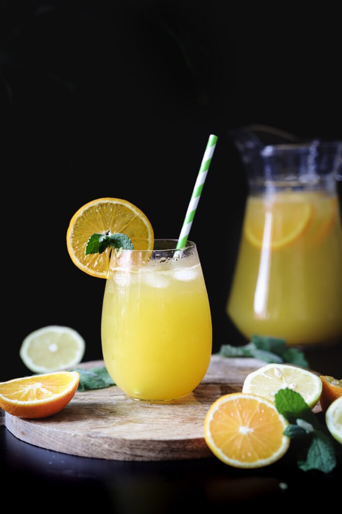 Lemoniada pomarańczowo cytrynowa przepis